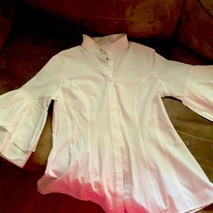 Bell sleeve New York and Co blouse.